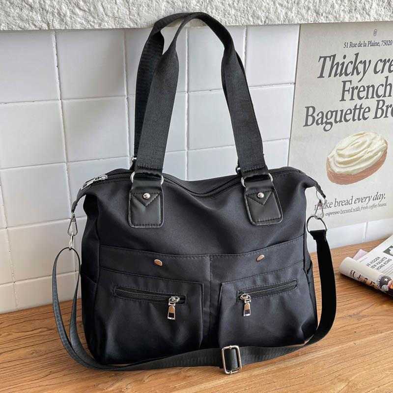 Large Capacity Casual Lightweight Water Resistant Tote Bag Fashion Women Daily Commute Travel Handbag