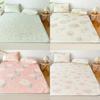 Bear Dog Butterfly Flower Pattern Latex Summer Sleeping Mat Set Gift Bedding
