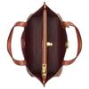 Coach Willow 24 Classic Logo Turnlock Closure Tote Bag Women Tote Bags Brown Caramel C8562-B4XHG