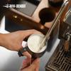 MHW-3BOMBER Turbine Milk Frother, Coffee Latte Art Cup, Stainless Steel Eagle Beak Italian Style, 450ml, White