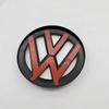 Für VOLKSWAGEN VW 1 Stück Universales Schwarzes Emblem für Volkswagen TIGUAN POLO, Front Heck Haubenabzeichen
