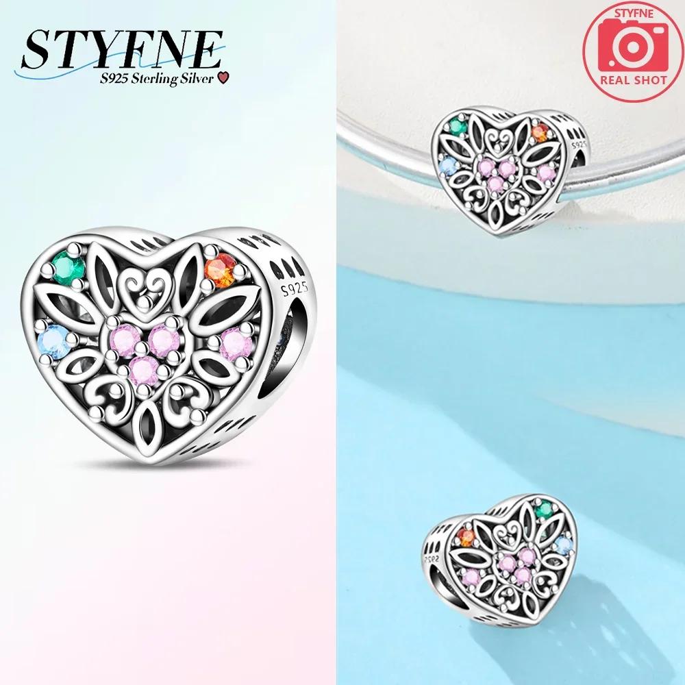 

Authentic copper Love Heart Cat Butterfly Hot Air Balloon Charm Bead Charms Bead Compatible With Bracelets Diy Valentines Day Fine Gift Jewellery