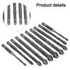 Multi Size Drill Set Eccentric Drill Bit For Home Renovation 10 Mm Drilling Tools For DIY Enthusiasts Milling Cutter