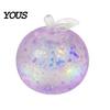 Sensory Fidget Toys for Anxiety Maltose Glitter Apple Squeeze Stress Ball, Soft TPR Slow Rising Decompression Study Toy Relief, Cute Fruit Adults Kids