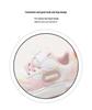ABCkids 2026 Spring Velcro Sneakers for Girls - Pink & White, Sizes for Medium & Large Children