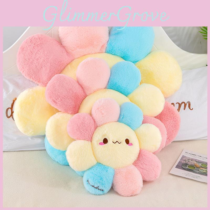Pattern Daisy Plush Toy Cushions Cute Flower Office Backrest Home Decor Gifts