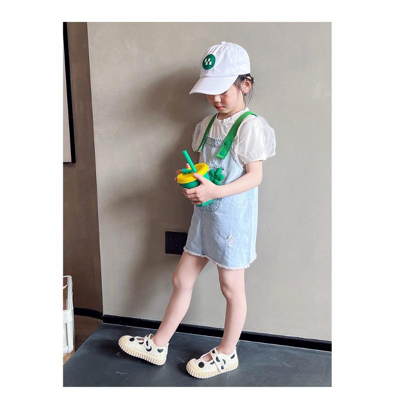 Spring New Children's Shoes Children's Cookie Shoes Girls Casual Small White Shoes Mary Sue Canvas Shoes