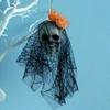 Hanging Decor Horror Props Bone Head Skull Hanging Ornaments Halloween Props Human Skeleton