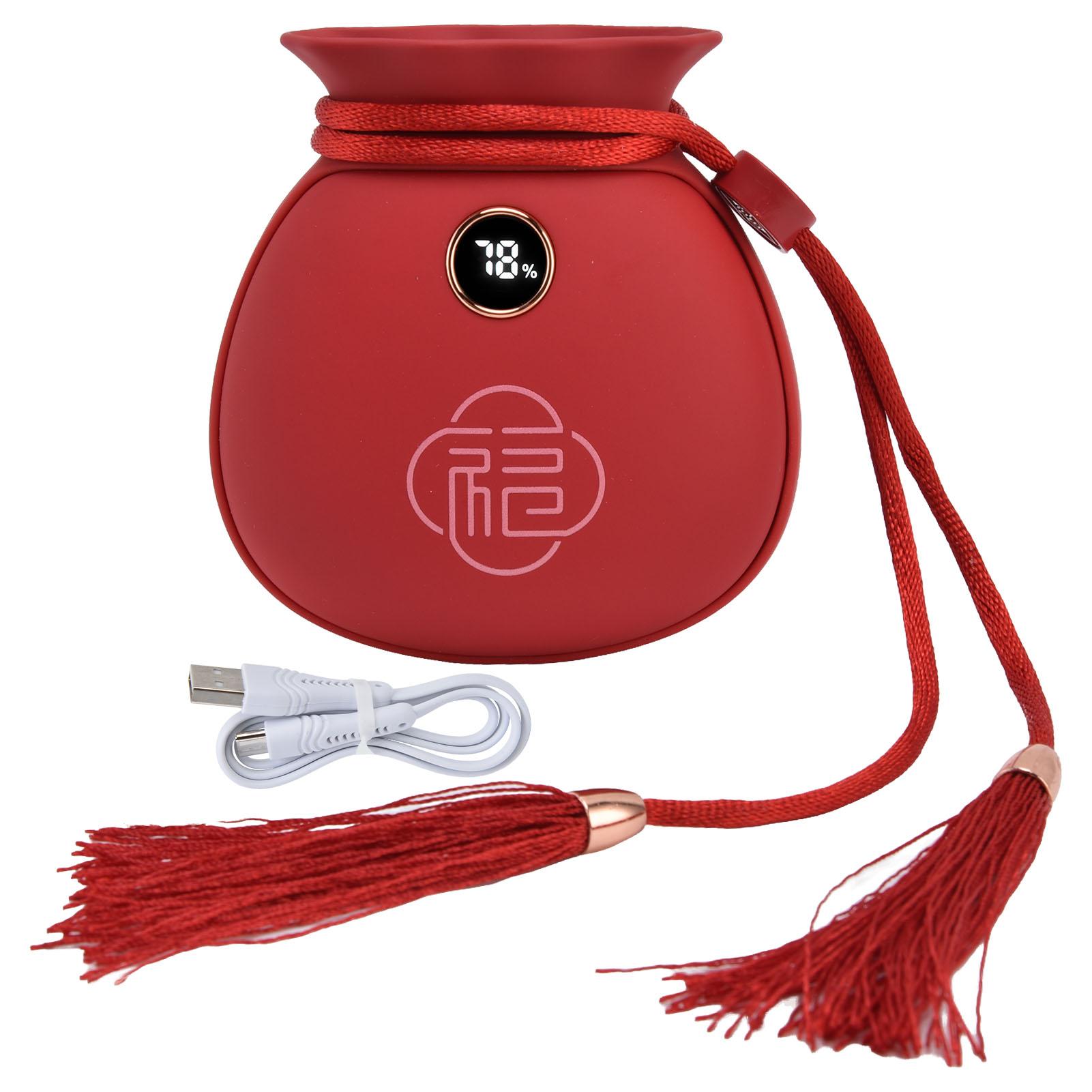 

Мини-грелка для рук Lucky Bag Design USB перезаряжаемая электрическая ручная грелка для зимыРозовый