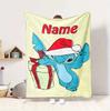 Custom Name Island Adventure Flannel Blanket Throw Blanket Soft Warm Sofa Bed Decor Unique Gift