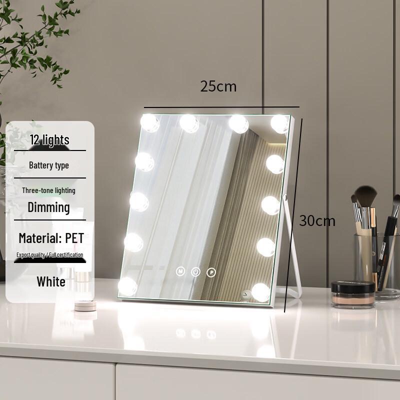 LED Desktop Makeup Mirror