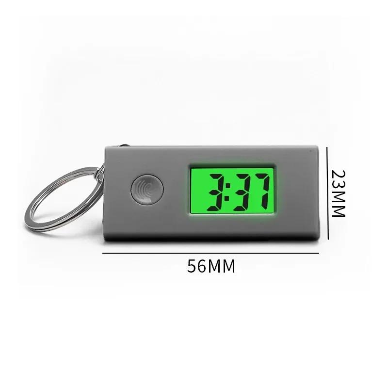 

Мини портативные бесшумные светящиеся цифровые электронные часы ABS для студентов, ... серый