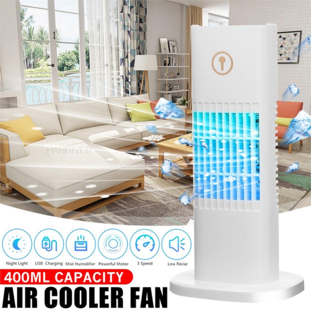 Household Low-noise Air Conditioner Multifunctional Refrigeration Air Cooler Humidifier Portable USB Cooler Desktop Fan