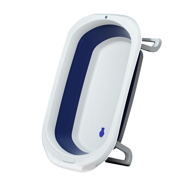 

Foldable Children s Bathtub Multifunctional Children s Bathtub Portable Travel Children s Bathtub With Pad Anti-slip Pad