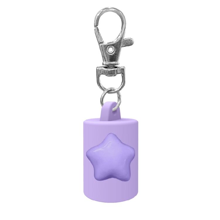Sturdy Silicone Lipgloss Keychain Accessory Mini Keyring Charm Keychain Attachment For Phone Keys And Bags