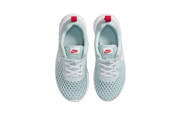 Nike Tanjun BR BPE Cushioning Breathable Low Top Kids' Running Shoes Light Blue Gray Children Aged 3 7 Years Old DV9086-411