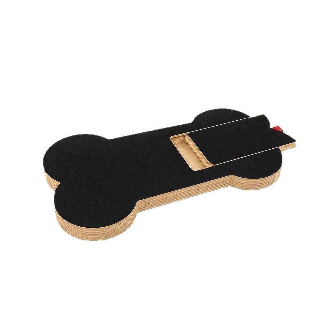 Wooden Dog Pull Snack Box Built-In Treat Box Dog Nail Grinding Toy  Interactive Toy
