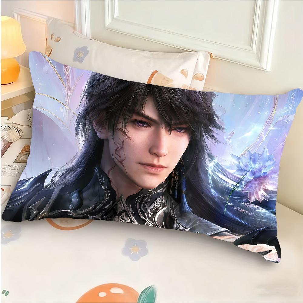Caleb Ghosts Final March Love and Deepspace Cushion Cover Rectangle Pillow Case Printing Bedside Sofa Room Decoration Pillowcase