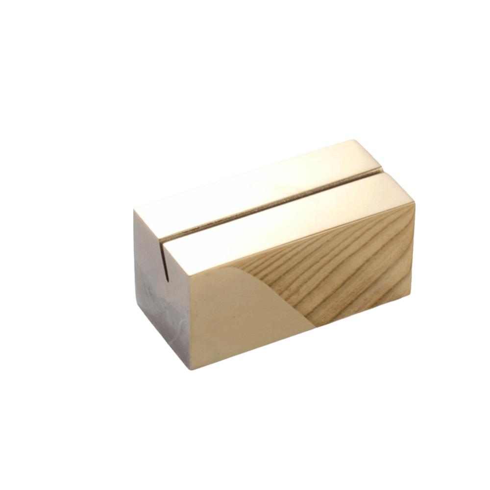 Geometric Shape Table Place Card Holder Solid Menu Sign Holder Photo Picture Holder Clip  Hotel