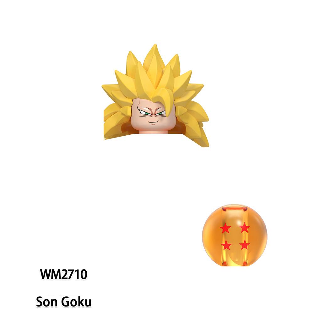 WM6184 WM6183 WM6182 BANDAI DRAGON BALL Aventura Japonesa Anime Película Mini Programa Muñeco Puzle Infantil Regalo Juguete de Acción