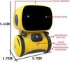 Emo Robot Smart Robots Dance Voice Command Sensor, Singing, Dancing, Repeating Robot Toy for Boys and Girls Talkking Robots