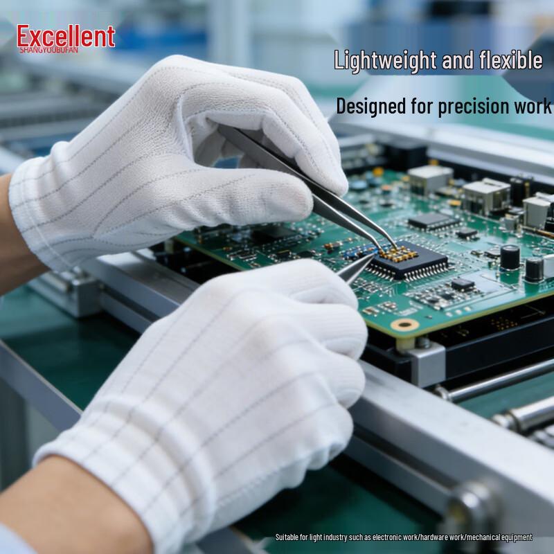 Anti-static Dust-Free Work Gloves
