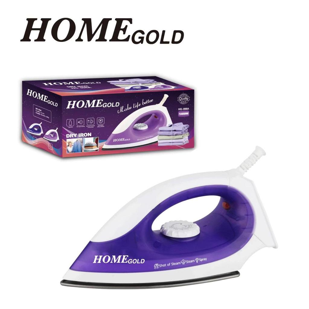 Compact Handheld Steam Iron with Ceramic Soleplate and Large Water Tank