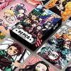 Demon Slayer 92 Pcs Lomo Cards And Stickers Double Sided Hd Color Printed Anime Collectible Bookmarks Greeting Cards For Fans