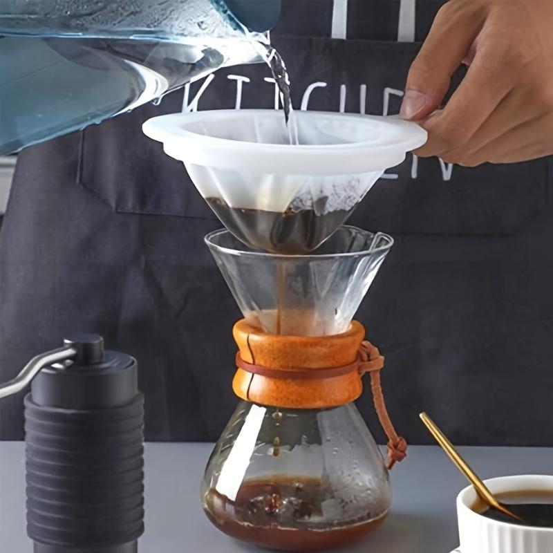 1Pc100/200/400 Mesh Washable Nylon Ultra Fine Filter Mesh Strainer Spoon Sieve Soy Milk Juice Coffee Tea Filter Kitchen Colander
