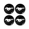 2025 Car Lock Keyhole Stickers Door Lock Protect Car 3D Stickers For Ford Mustang 2005 2006 2007 2008 2009 2016 2017 GT Guitar Eleanor Pickguard