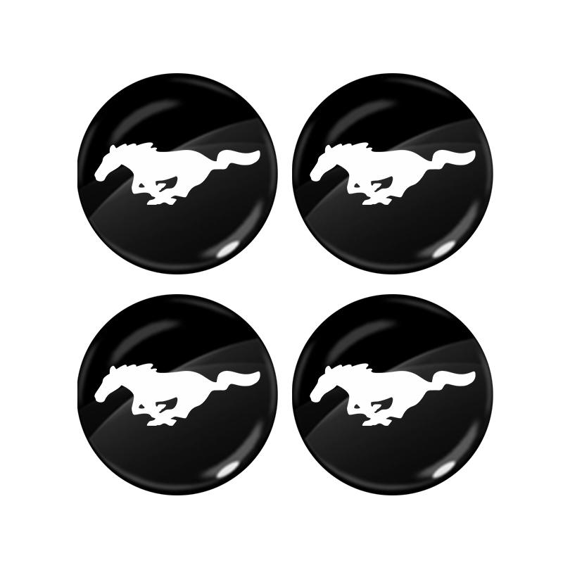 2025 Car Lock Keyhole Stickers Door Lock Protect Car 3D Stickers For Ford Mustang 2005 2006 2007 2008 2009 2016 2017 GT Guitar Eleanor Pickguard