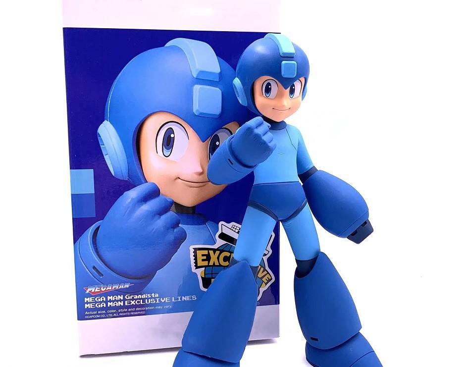 Heiße Grandista Mega Man Rockman PVC Figur Sammlermodell Spielzeug 22cm In Box