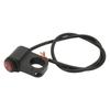 22mm 12V Motorcycle Handlebar Headlight Button Switch Aluminum Alloy Waterproof Fog Light Switch