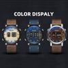 Fashion Megir New Watches Mens With Leather Strap Top Brand Luxury Sports Quartz Watch Men Relogio Masculino Wristwatches