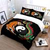 Tiger and dragon encircle yin-yang Print Bedding Set 1 Duvet Cover 2 Pillowcases for Adult and Children Luxury Gift Full Size