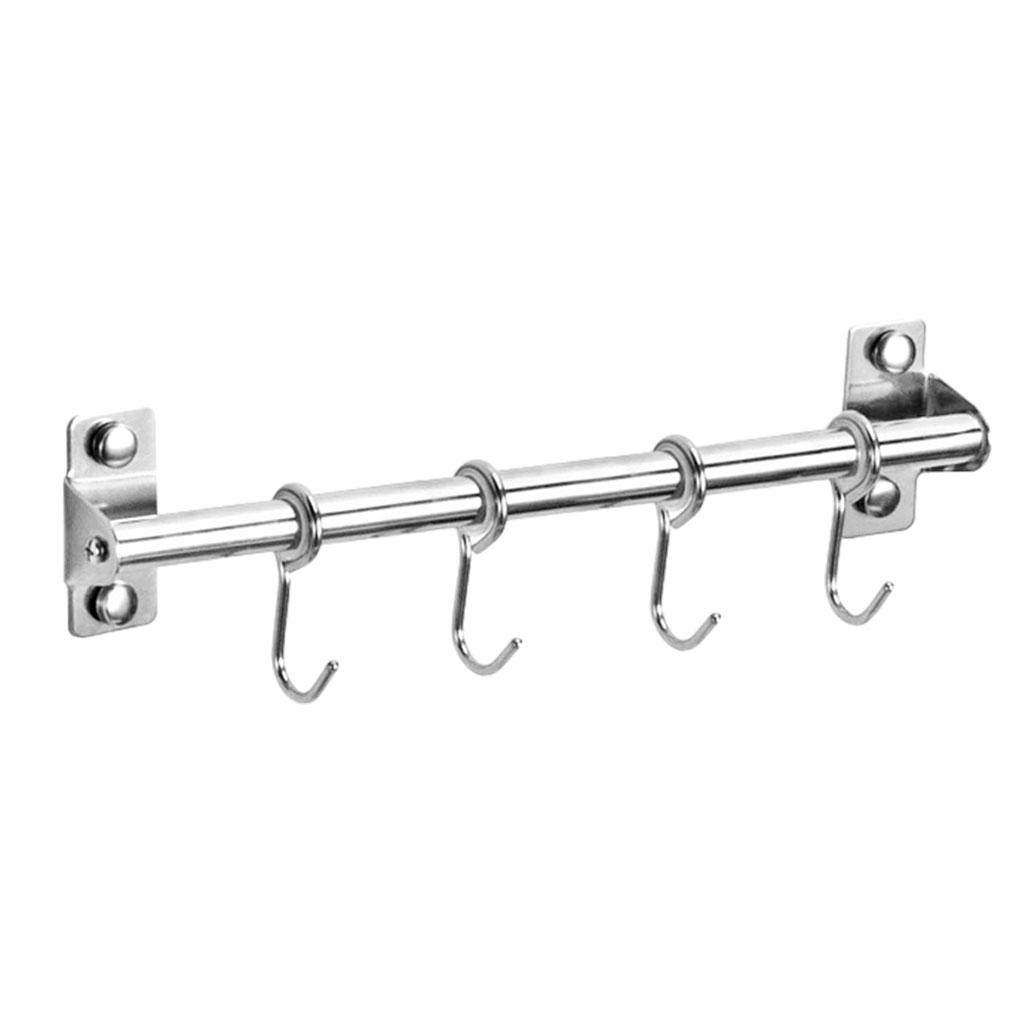 

Стойка для кухонных принадлежностей из нержавеющей стали, простая в установке, для небольших кухонь, организуйте кухонные принадлежности