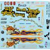 Atlantis Models Scale Jungle Jim Funny Car Plastic Model ATLAMCH1486 1/16 (Molded Color)