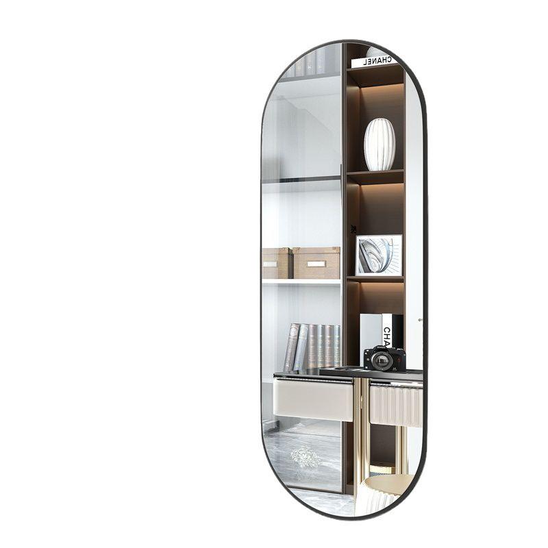 Wall-Mounted Full-Body Dressing Mirror for Girls' Bedroom - No Drilling Required, Insta-Worthy Fitting Mirror