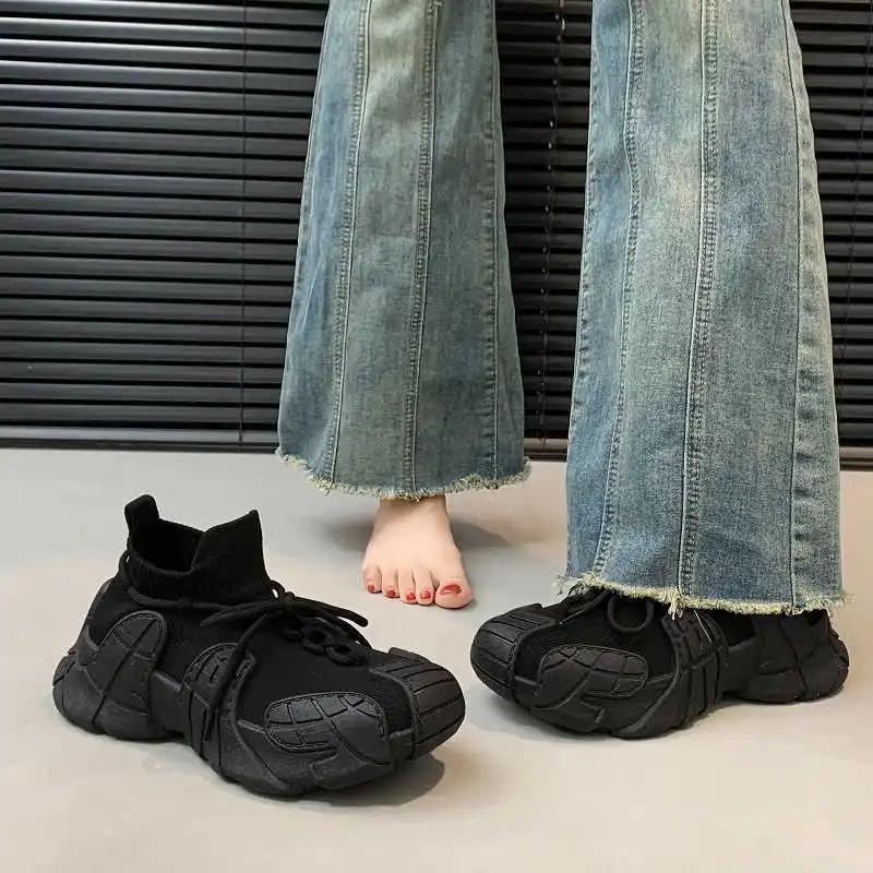 Fashion With Holes Perforated Golf Women Loafers Summer Women's Sneakers Shoes Size 47 Sports Deals Traning Fat 2025new Model China