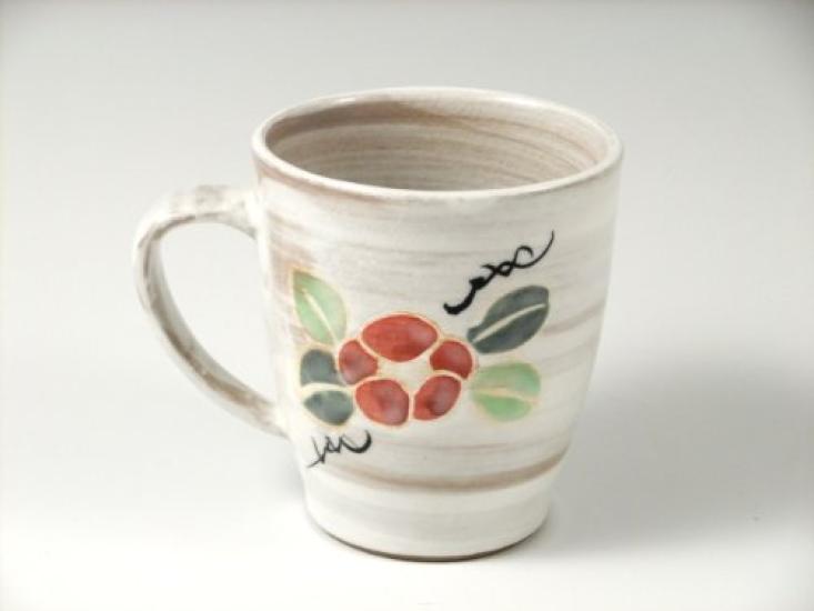 Arita Hasami Chojuro Kohiki morning glory pair of 18645 ware, kiln, design, mugs,