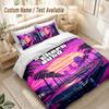 GTA Bettwäsche-Set, 1 Bettbezug & 2 Kissenbezüge Weich Bequem Schlafzimmer Heimtextil Dekoration