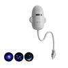 Star Projector Night Light, Card Insertion Projection Lamp with Replaceable Film Slides for Car Ambient Light and Bedroom