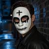 Bequeme Maske für Halloween-Party Gruselige Erwachsene, Horror Realistisches Cosplay Leichtes Atmungsaktives Accessoire, Unheimliche Ganzgesichts-Maskerade