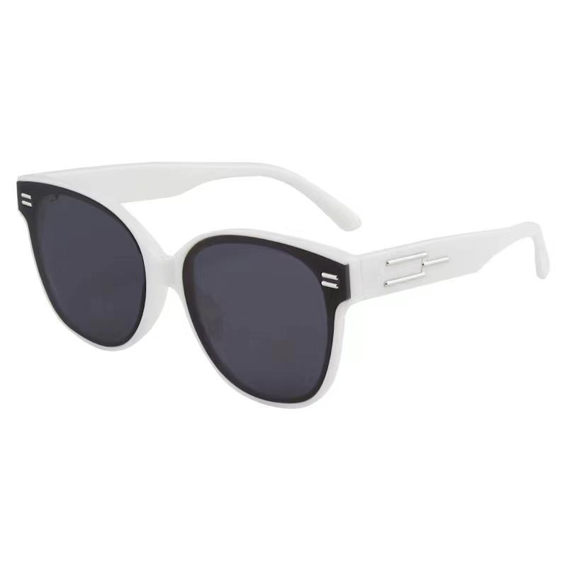 Vintage Retro Style Sunglasses Women Fashion Round Shape Uv Protection Sun Glasses Women Vacation Travelling Female Sunglass