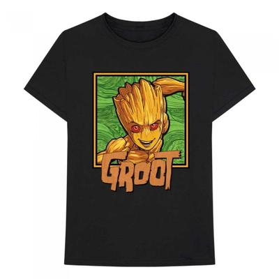 I Am Groot Unisex Adult Square Cotton T-Shirt