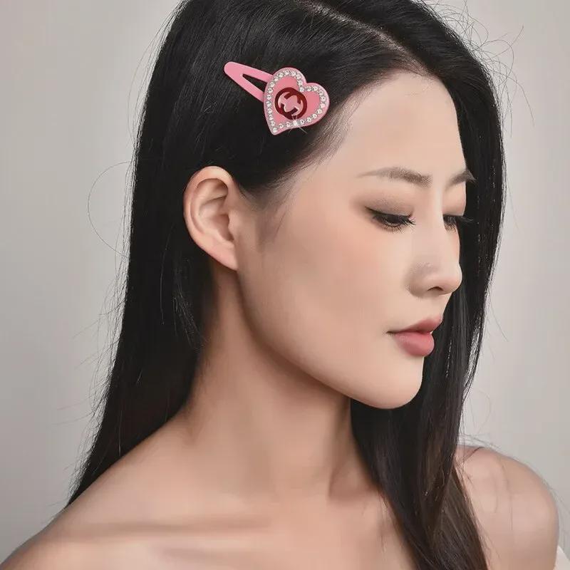 Chic Heart-Shaped Hairpins: Cute & Sweet Style for Women
