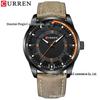 CURREN 8390 Men's Waterproof Business Quartz Watch - Stylish and Simple Design
