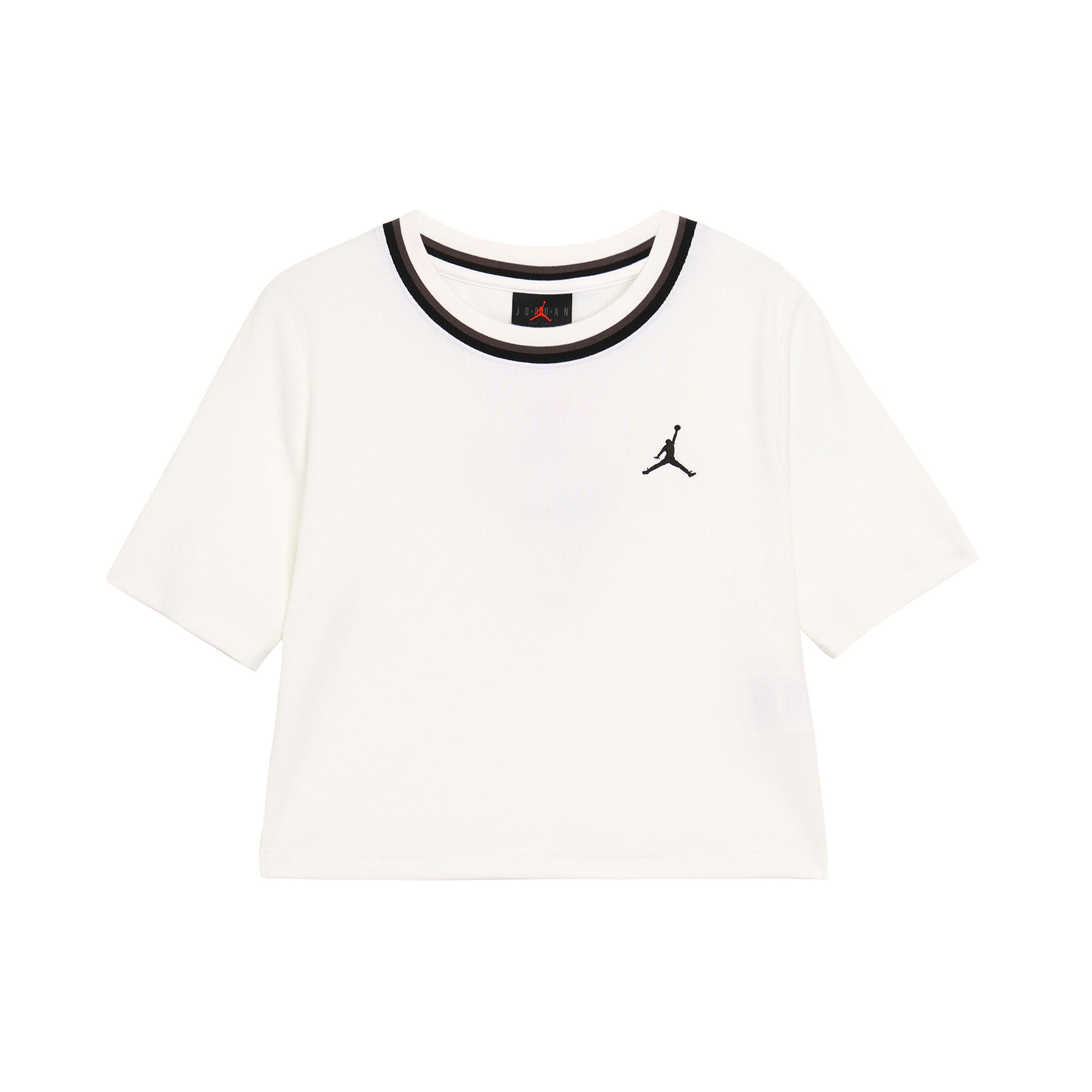 

New Jordan AS T-Shirt Women s White FV7090-100 M