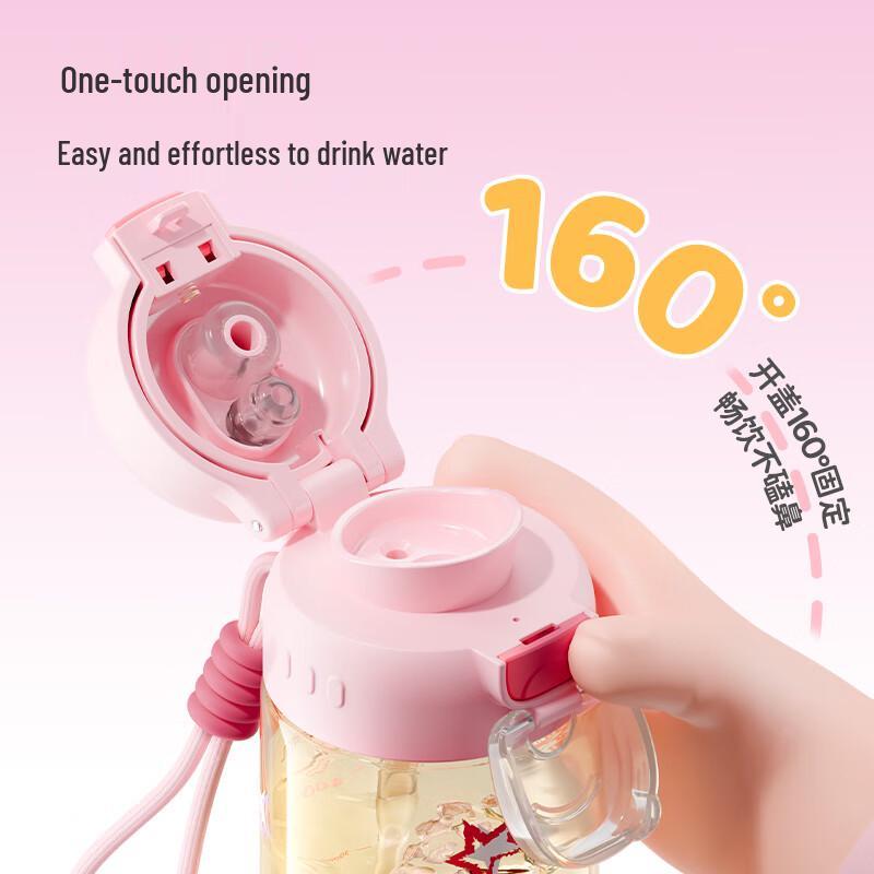 Fuguang Kids PPSU Dual-Drink Straw Water Bottle 620ml