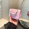 New Solid Color Chain Shoulder Messenger Commuter Small Square Bag Fashionable Versatile Mini Pearl Handbag Bag
